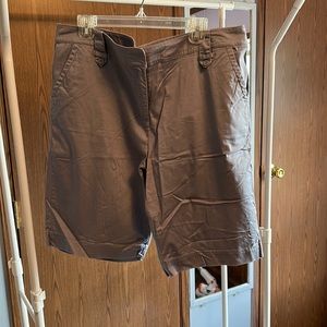 Silver Gray Bermuda Shorts